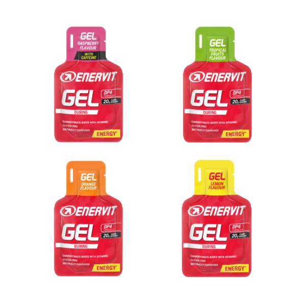 Enervit E.SPORT energiageel 25ml komplekt