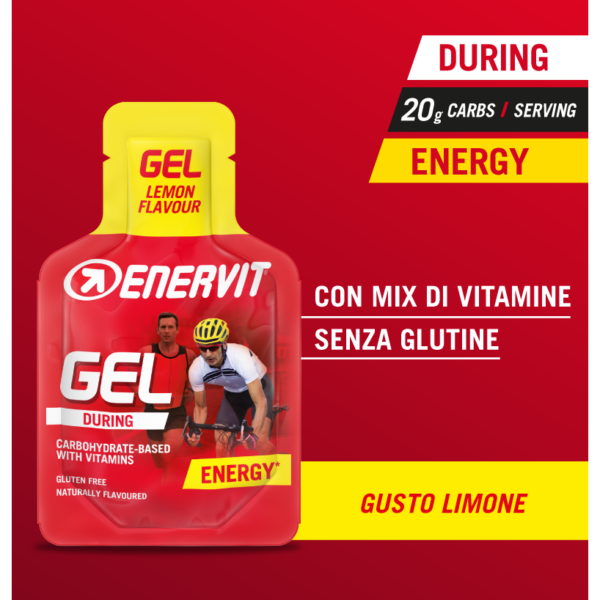 Enervit E.SPORT Energiageel 25ml sidrun - Image 2