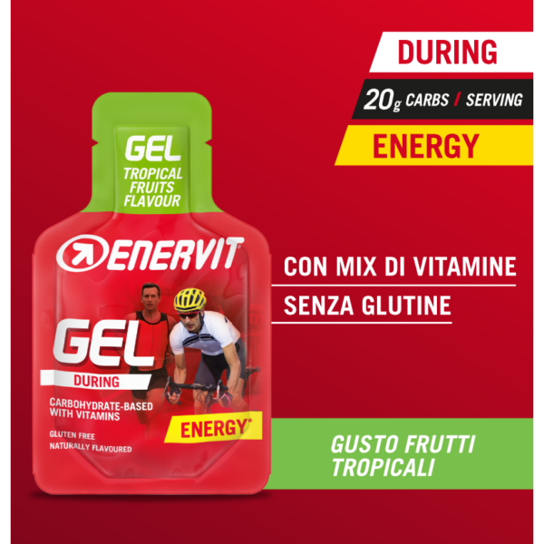 Enervit E.SPORT energy gel 25ml tropical - Image 2