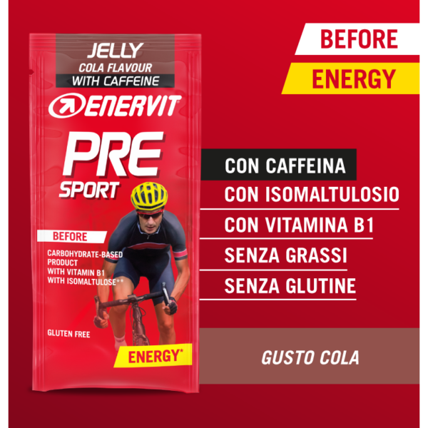 Enervit E.SPORT Presport marmelaad kofeiiniga 45g cola - Image 2