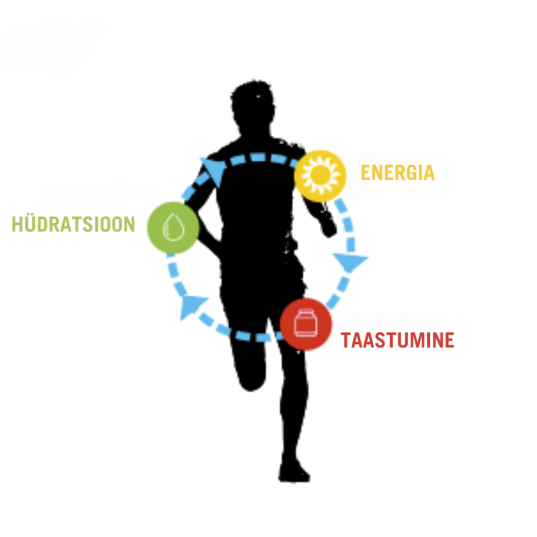 toitumisjuhend pikamaa triatloniks hõlmab endas kolme kõige olulisemat tegurit, energia, hüdratsioon ja taastumine