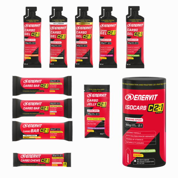 Enervit C2:1PRO kõrge soorituse komplekt