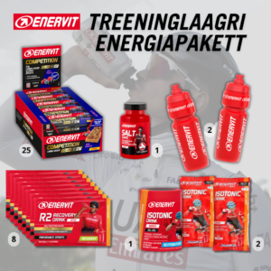 Treeninglaagri energiapakett koosneb toodetest mis annavad juurde vajaliku lisaenergiat treeninguteks