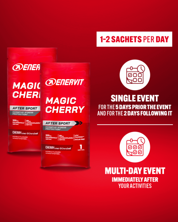 Enervit E.SPORT Magic Cherry 10x9g - Image 2
