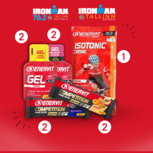 Enervit Ironman Tallinn energia proovikomplekt