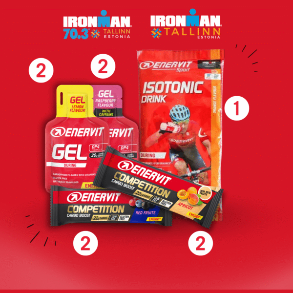 Enervit Ironman Tallinn energia proovikomplekt