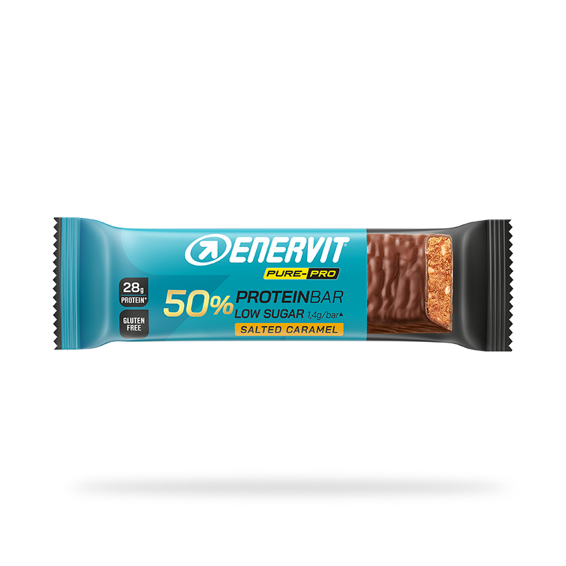 Enervit PurePro Proteiinipatukka 55 g Salted Caramel (50 %)