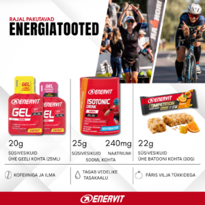 Enervit Ironman Tallinn energia proovikomplekt